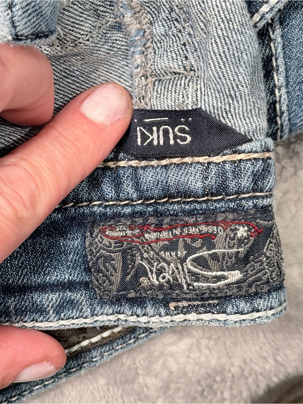 Silver Jeans Women's Straight Leg Light Blue Denim